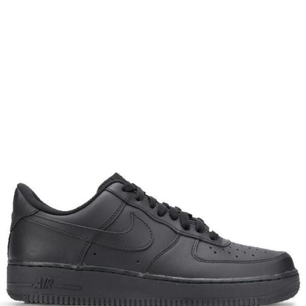 Nike Airforce Triple Black leather