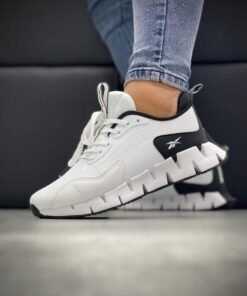 Branded RBK Zig Dynamica White Kinetic 2 White Black