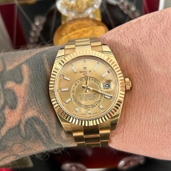 ROLEX SKY DEWLLER AUTOMATIC WATCH