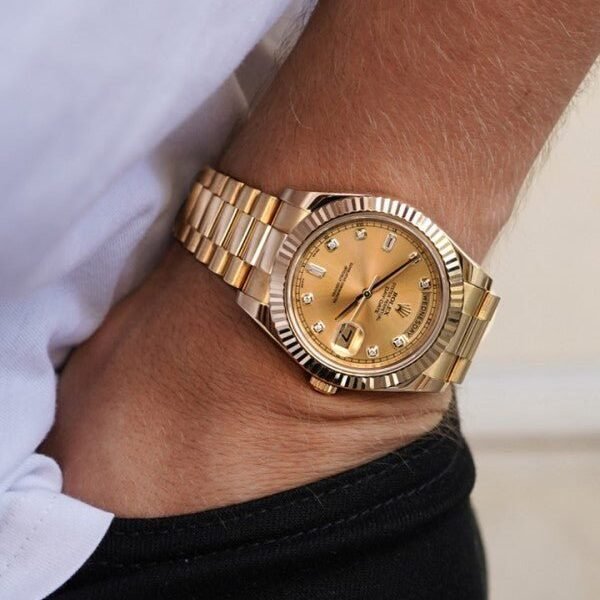 ROLEX DAY-DATE AUTOMATIC PRIMIUM QUILTY WATCH