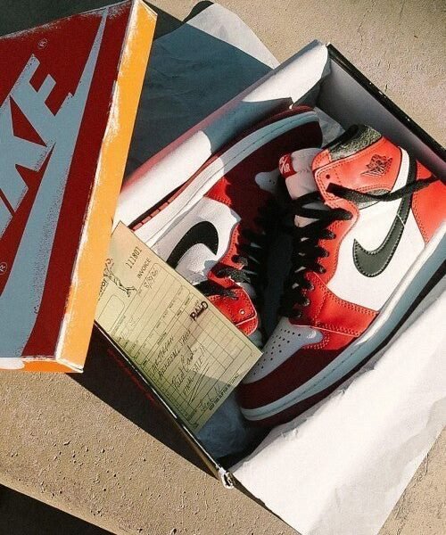 Branded Air Retro 1 Lost And Found Sneakers High Ankle