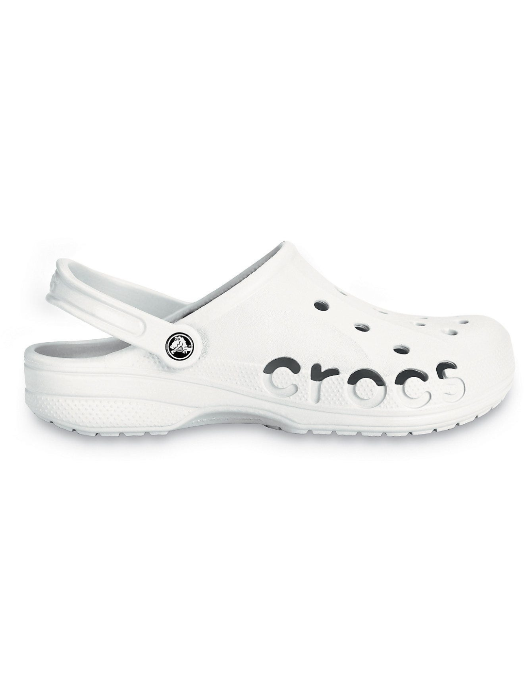 CROCS BAYA PLATFORM CLOG WHITE